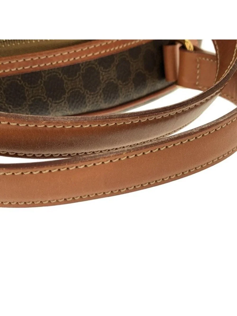 Celine Vintage Bag Handbag Brown - Picture 8 of 9